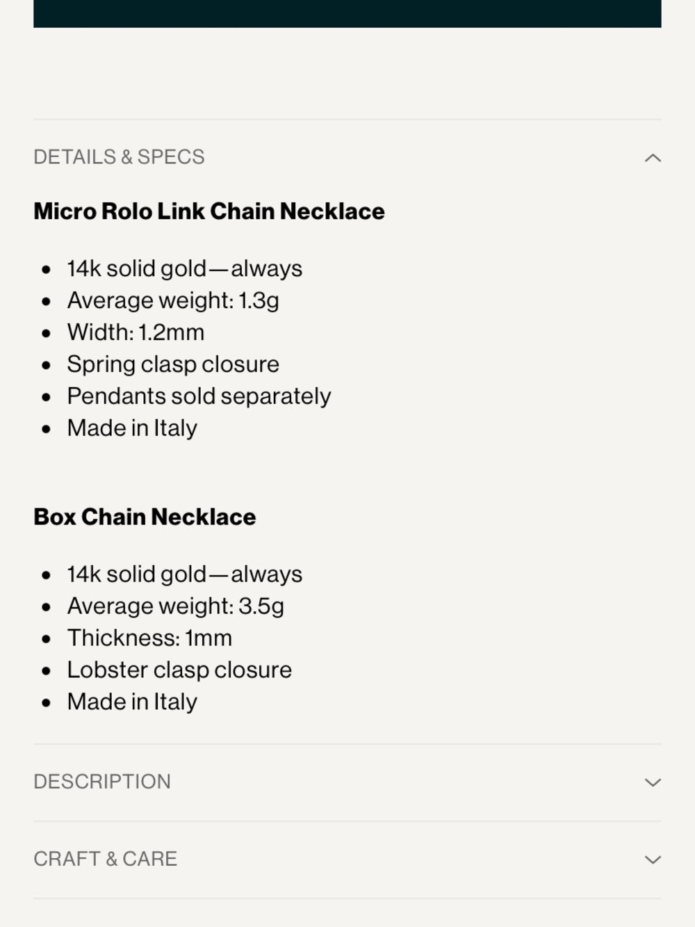 Kinn micro Rolo and box chain necklace stack NIB - Picture 3 of 9